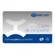 CARTE DE PROPRIETE BRICARD