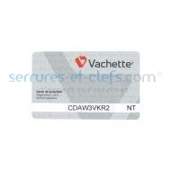 Carte de reproduction VACHETTE (profil rserv)