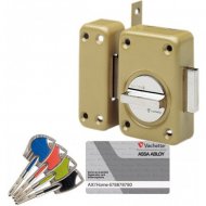 Verrou Axi Home Vachette  bouton